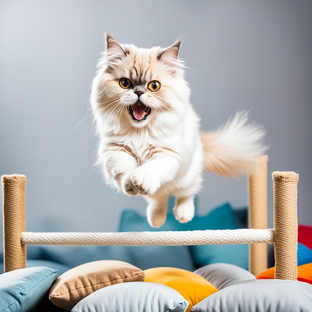 Keeping Persian cats active