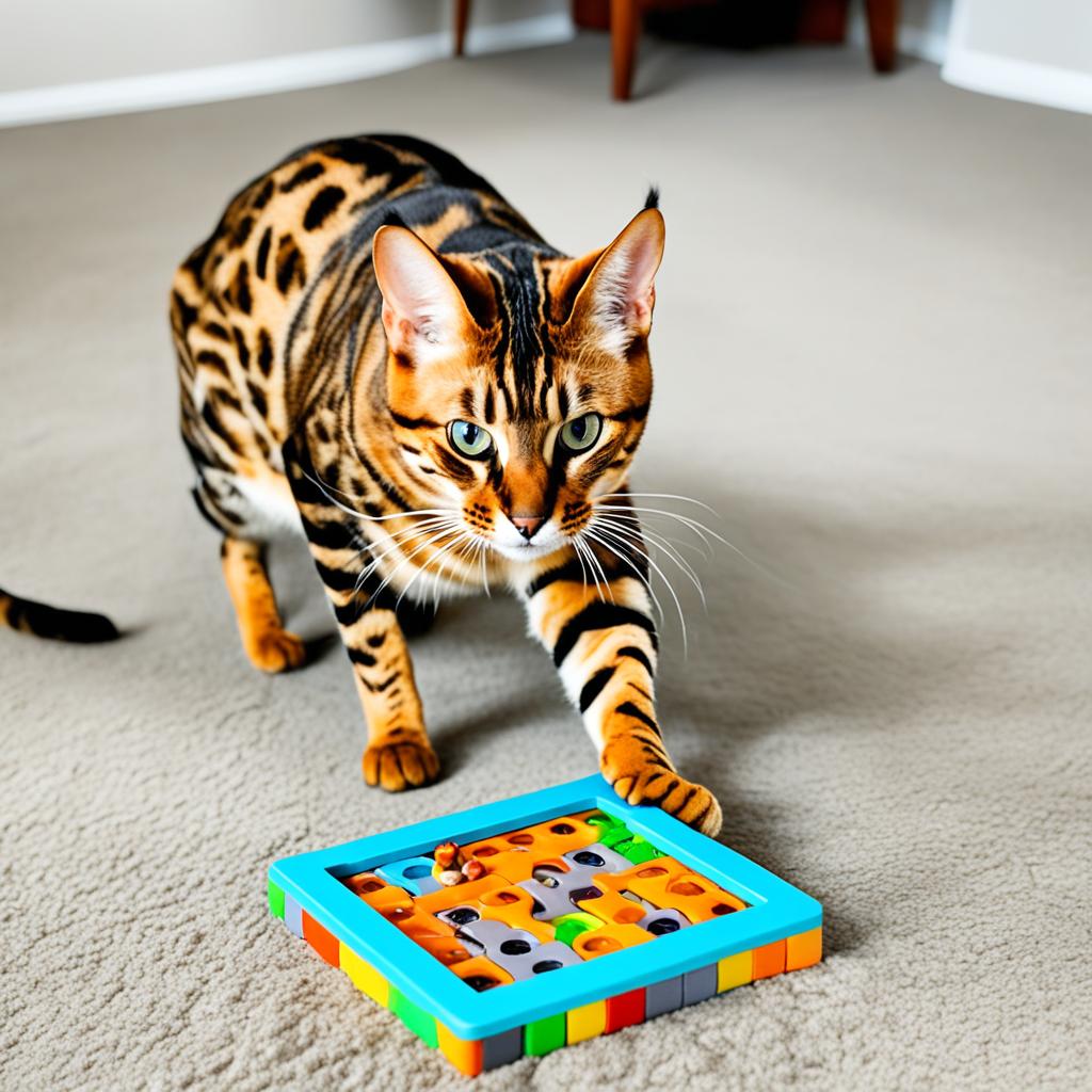 Keeps Bengal Cat engaged