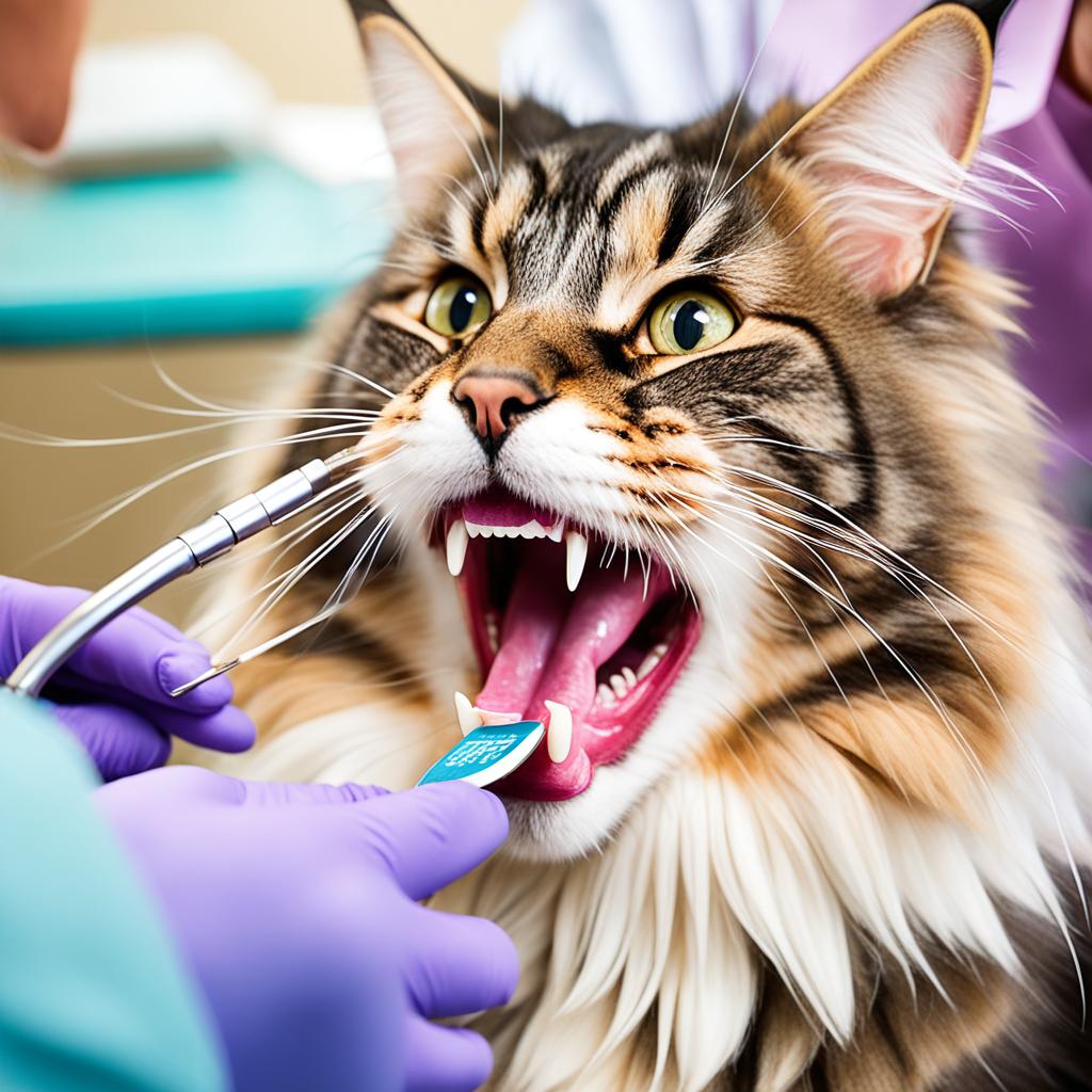 Maine Coon Cat dental health