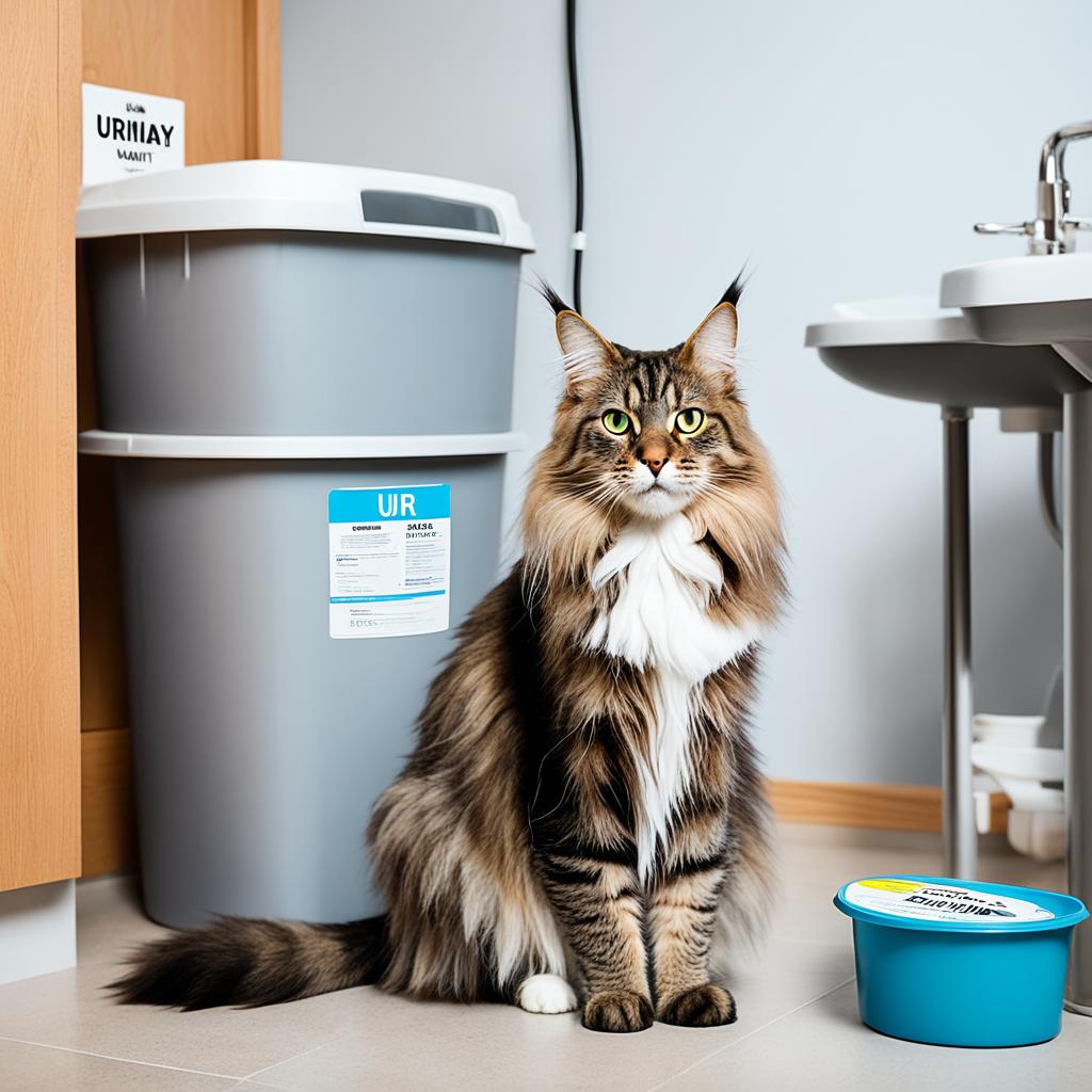 Maine Coon Cat urinary problems