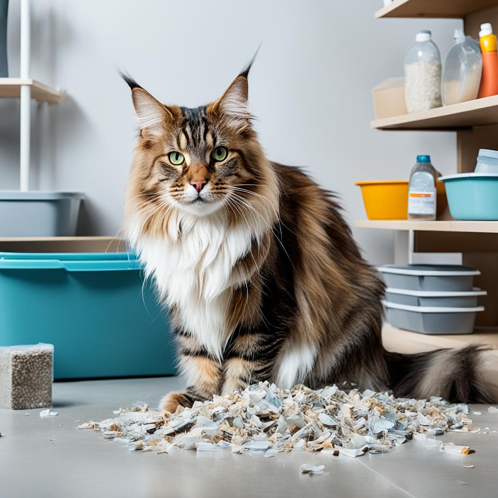 Maine Coon Cat urinary problems