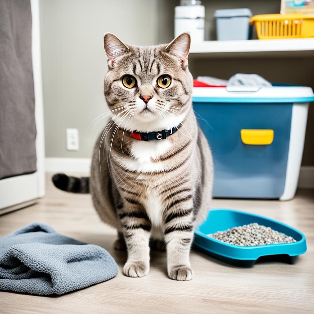 Methods for teaching a Scottish Fold Cat to use the litter box