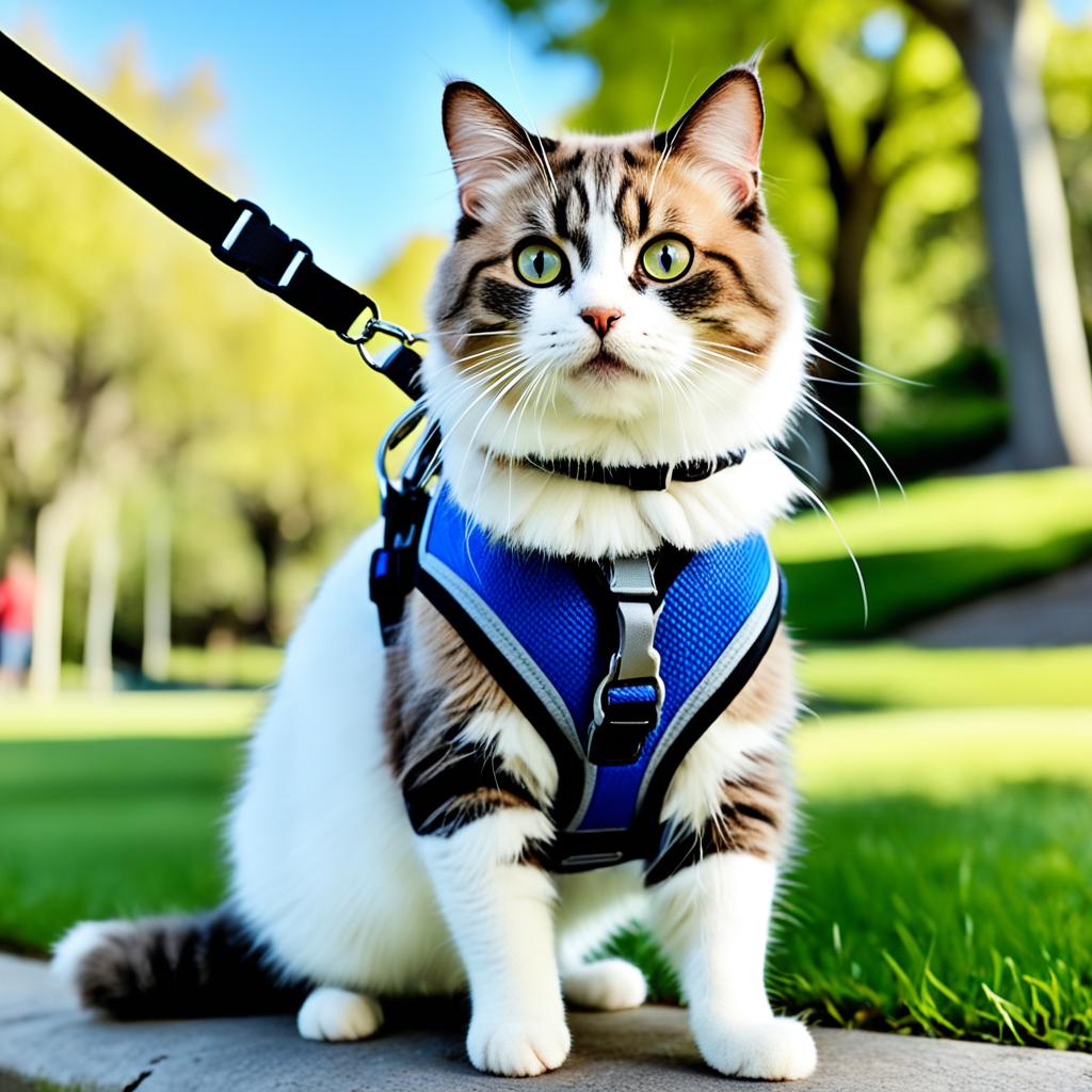 Munchkin Cat Harness Training