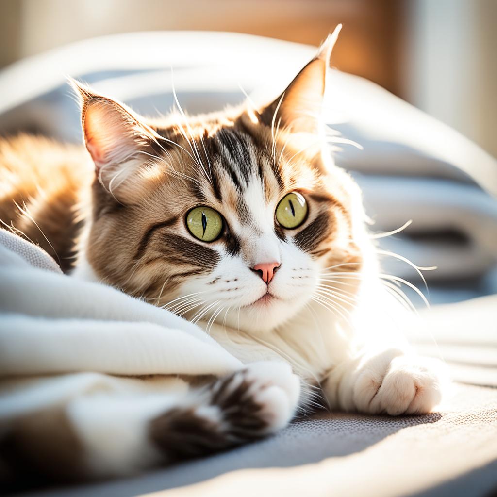 Munchkin Cat Kneading Behavior