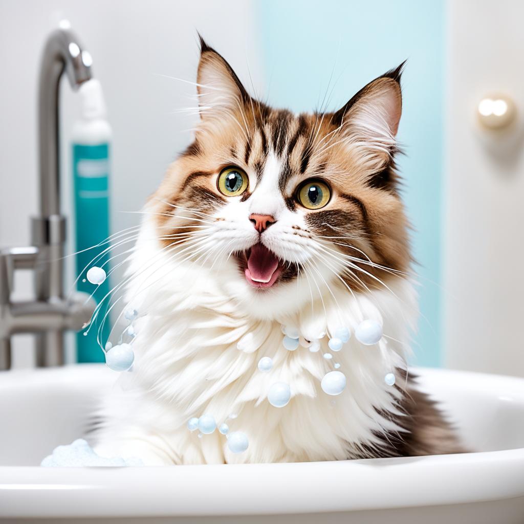 Munchkin Cat washing guidelines