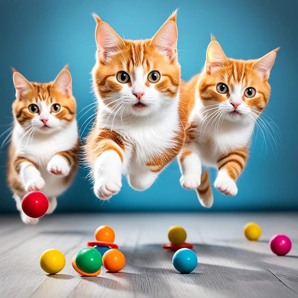 Munchkin cat energy and playfulness