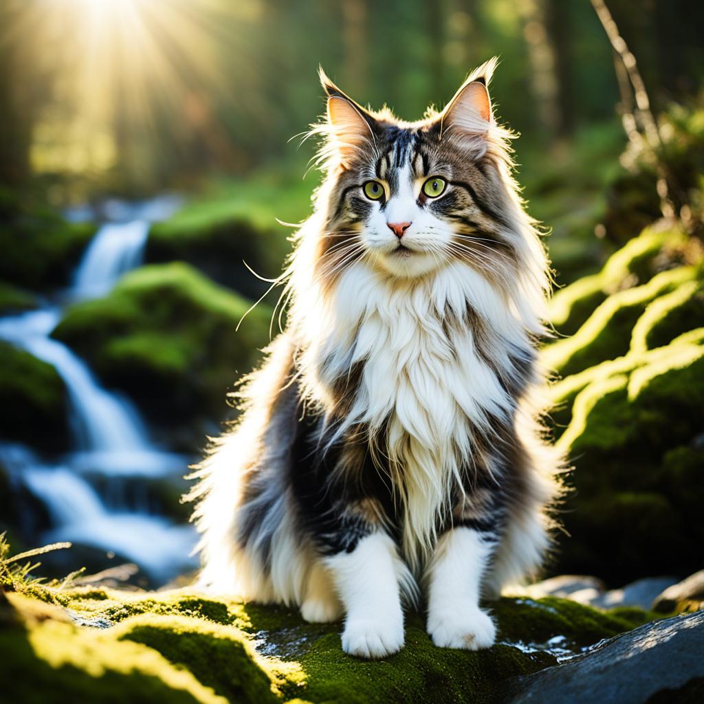 Norwegian Forest Cat drinking habits