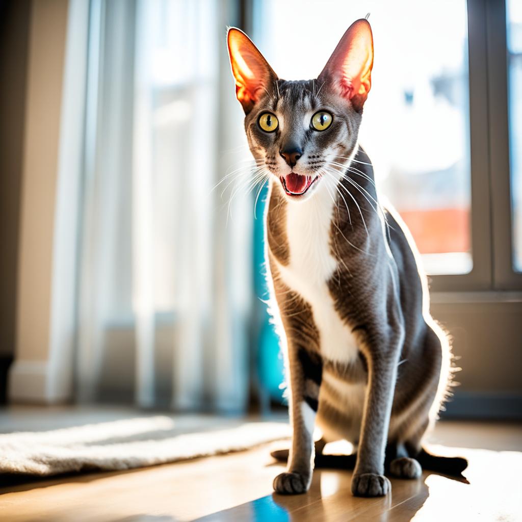 Oriental Shorthair Cat drooling causes