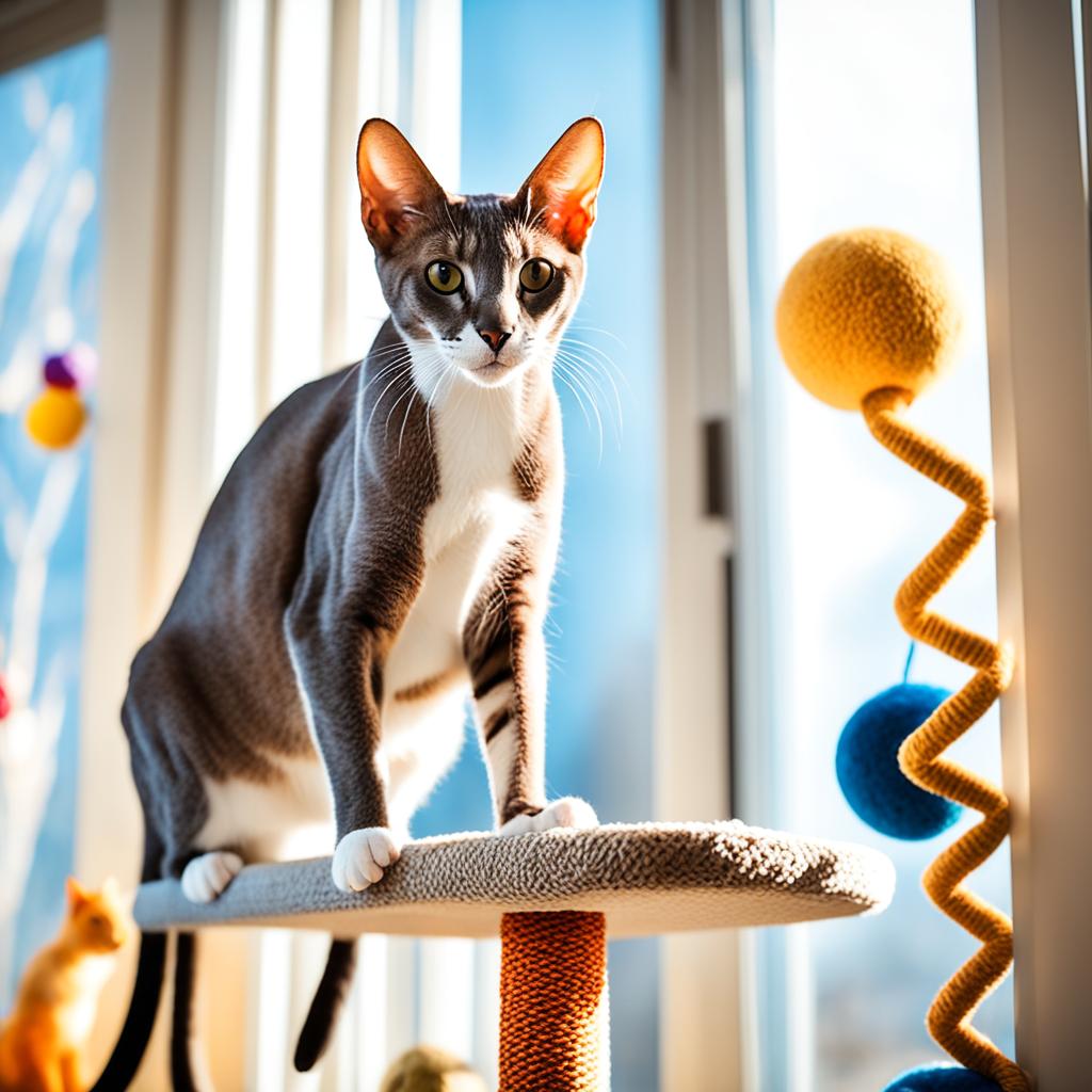 Oriental Shorthair cat exercise requirements