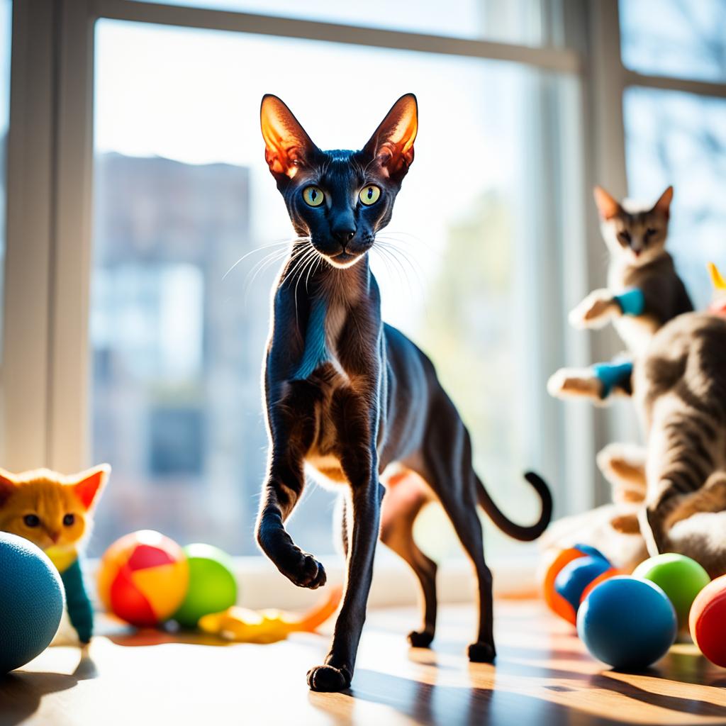 Oriental Shorthair cat health and exercise