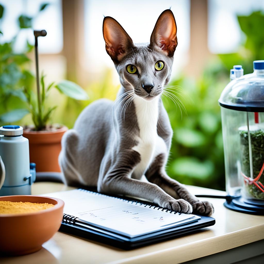 Oriental Shorthair health monitoring