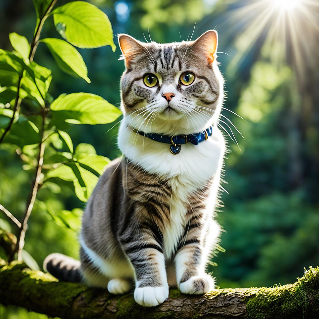 Outdoor cat adventures