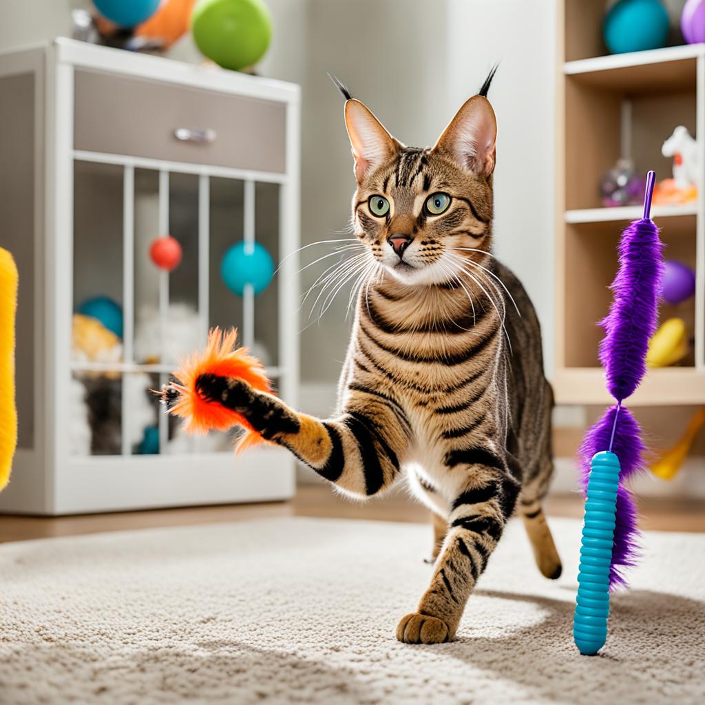 Popular toys for Savannah cats