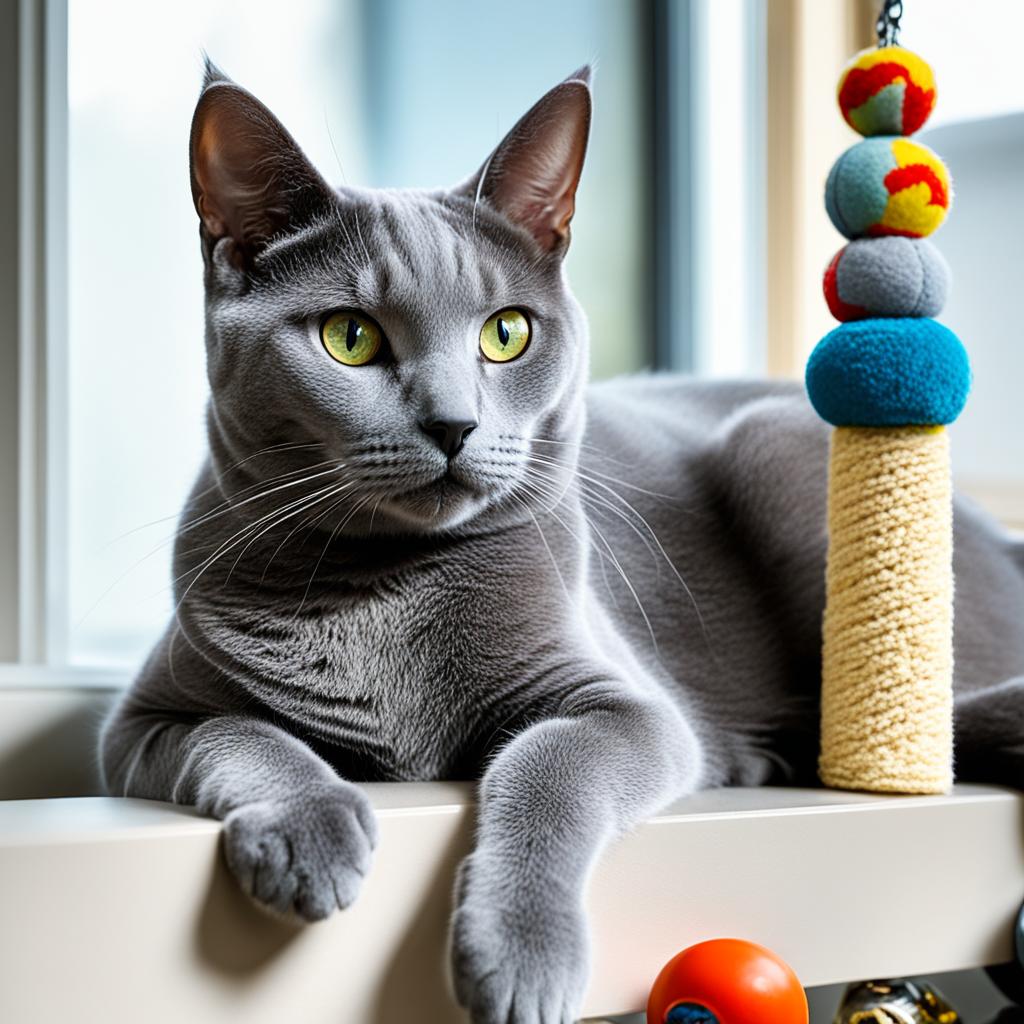 Preventing tail chasing in cats
