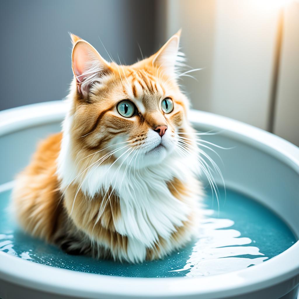 Preventing watery eyes in cats