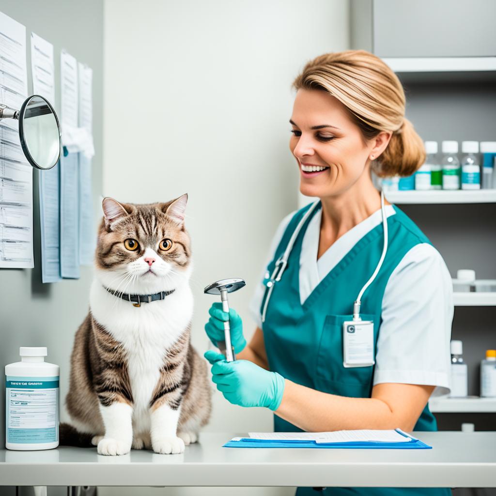 Professional veterinary advice for flea control