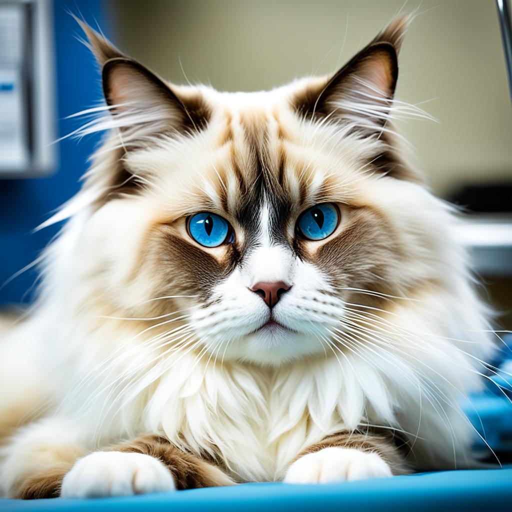 Ragdoll cat HCM symptoms