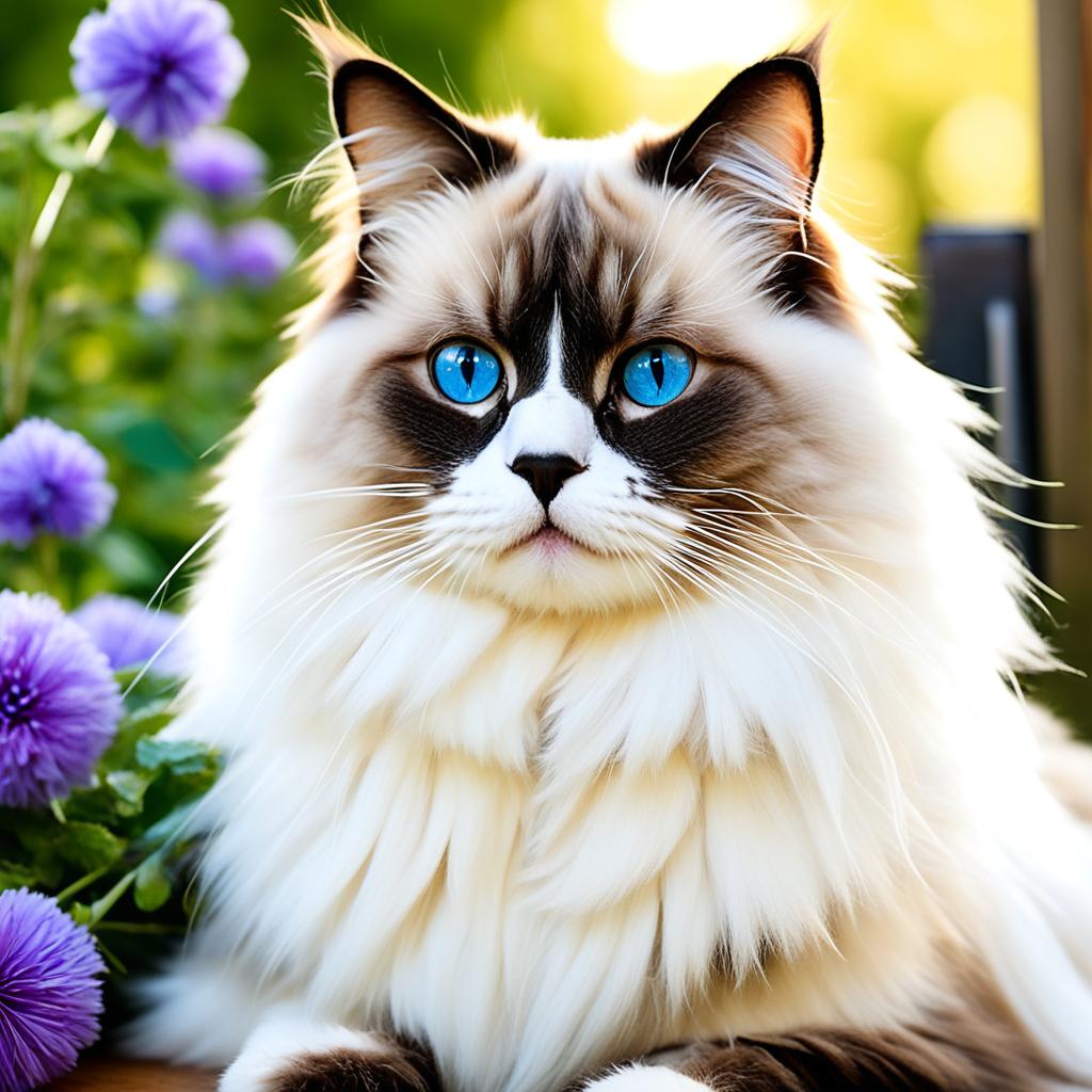 Ragdoll cat grooming advice