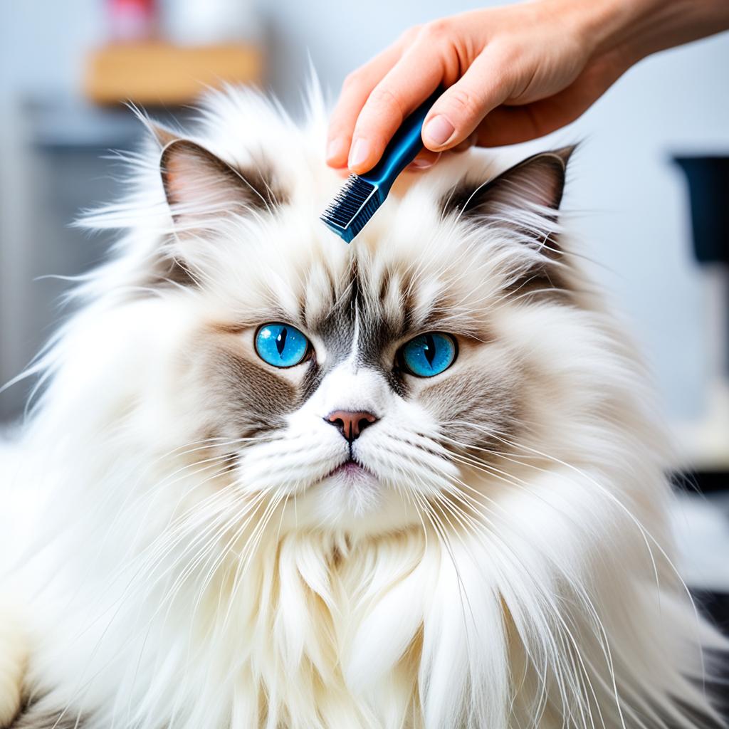 Ragdoll cat grooming tips