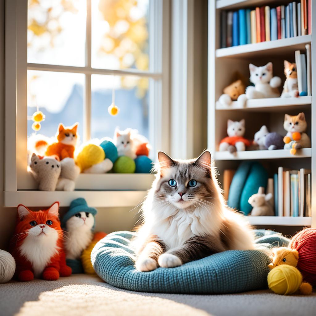 Ragdoll cat hiding spots