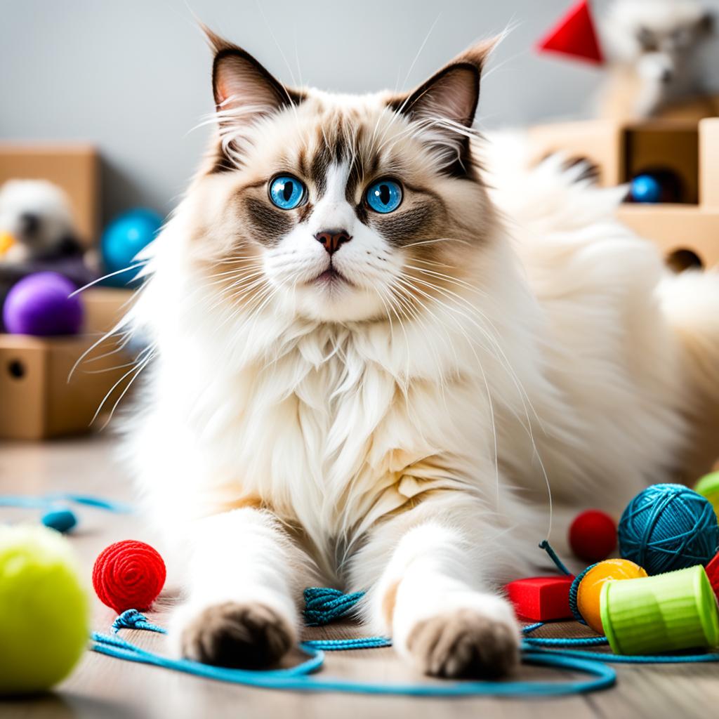 Ragdoll cat tail chasing causes
