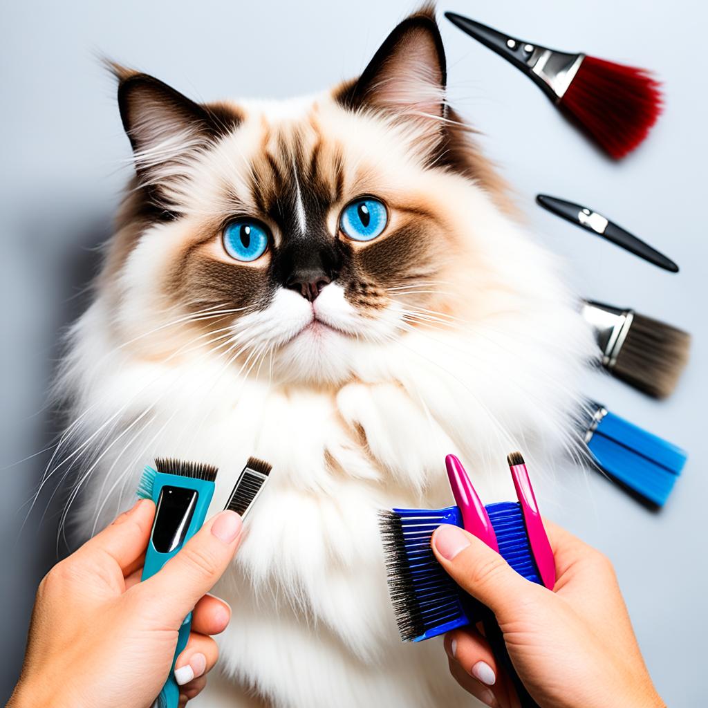 Ragdoll grooming essentials