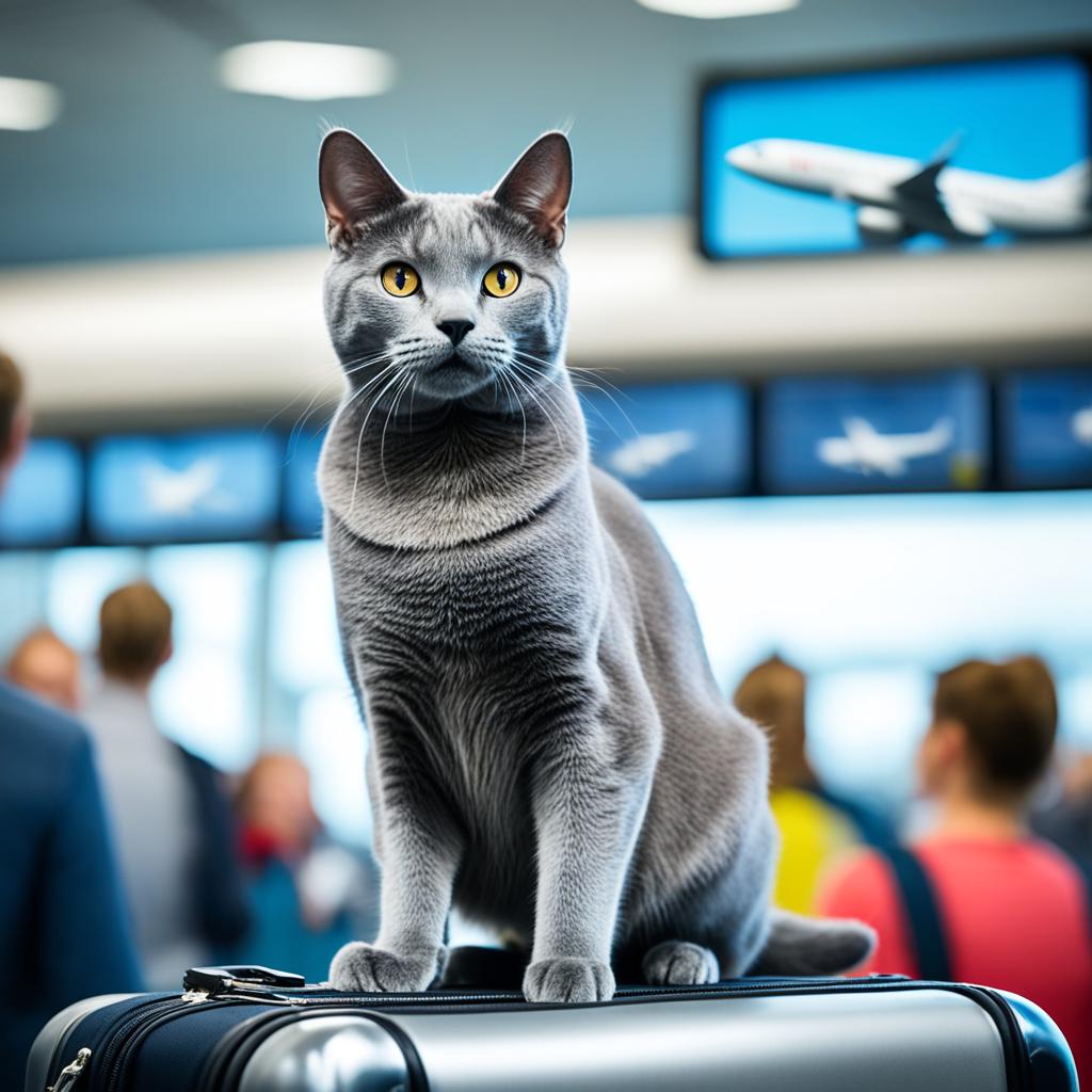 Russian Blue Cat Travel Tips