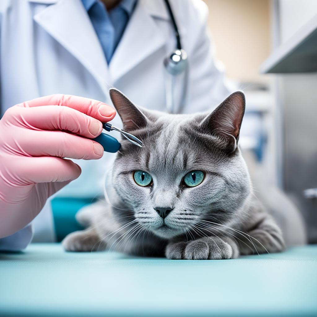 Russian Blue Cat health
