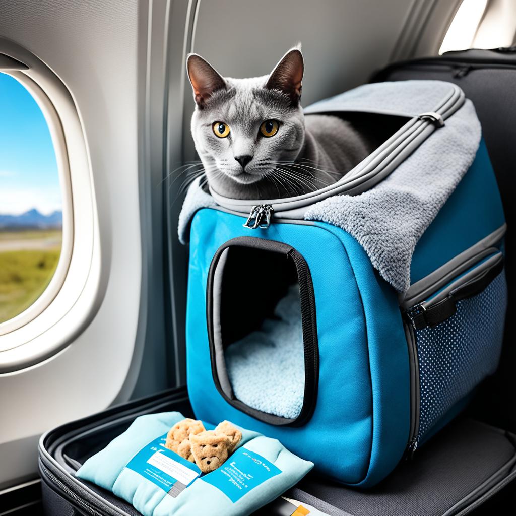 Russian Blue Cat travel tips