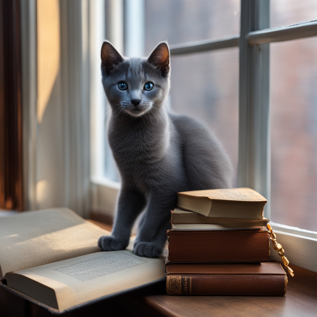 Russian Blue Kitten personality traits