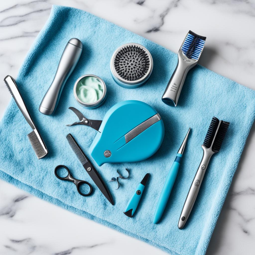 Russian Blue cat grooming essentials