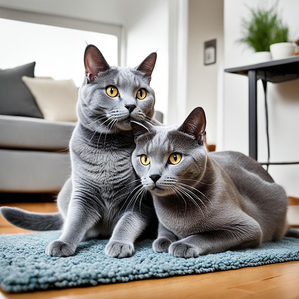 Russian Blue interactions