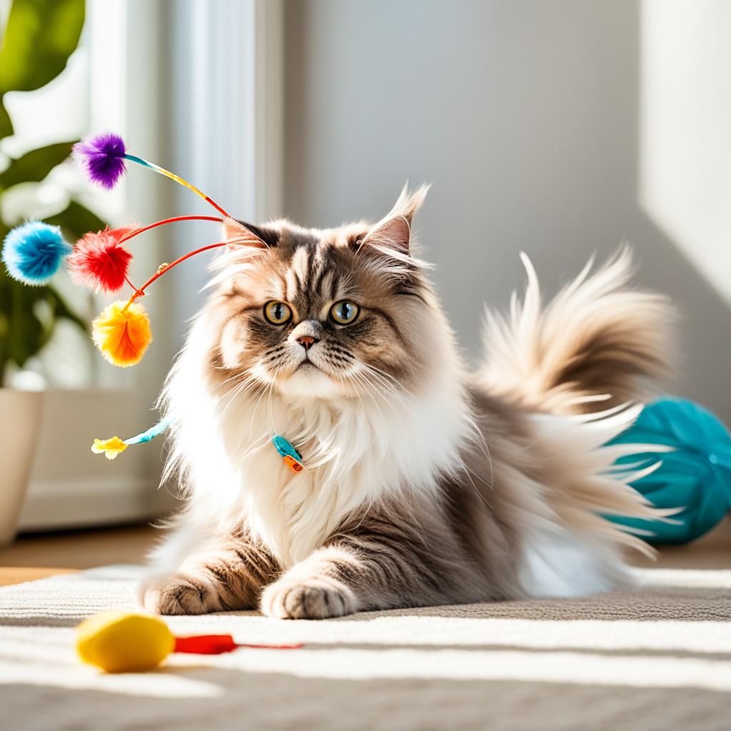 Safe toys for Persian cats