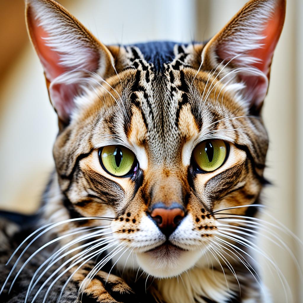 Savannah Cat grooming