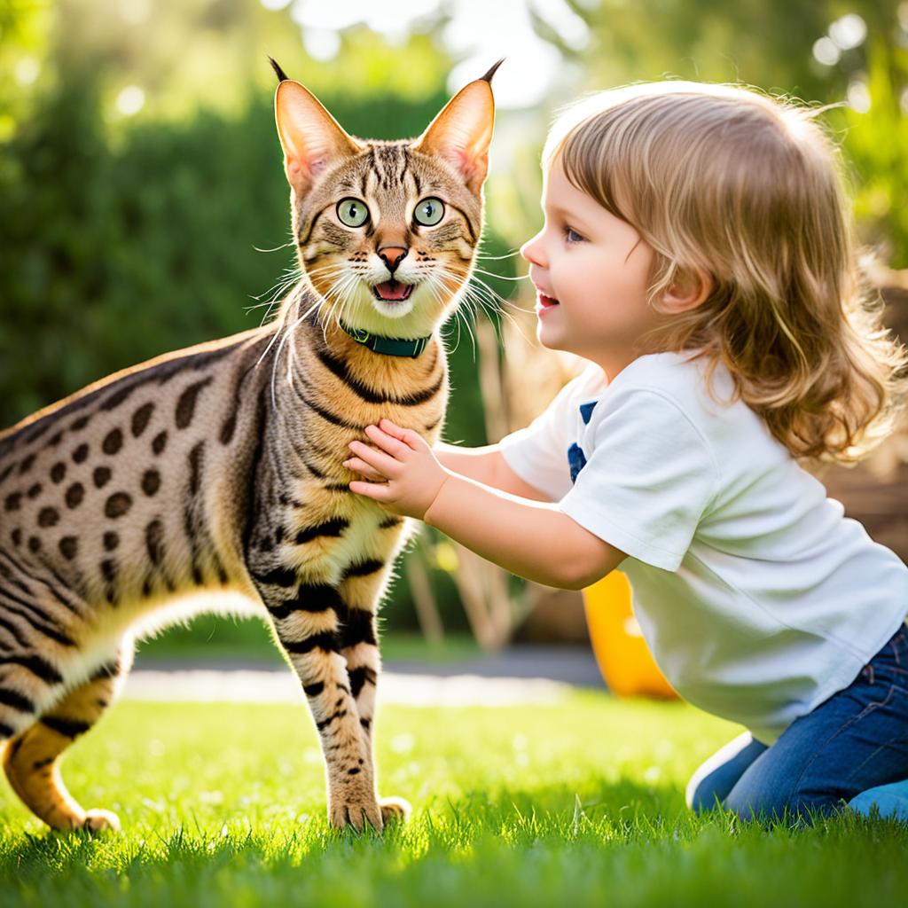 Savannah Cats as Family Pets