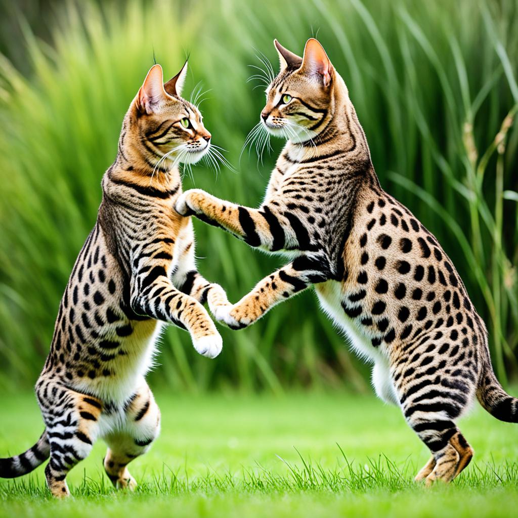 Savannah Cats bonding