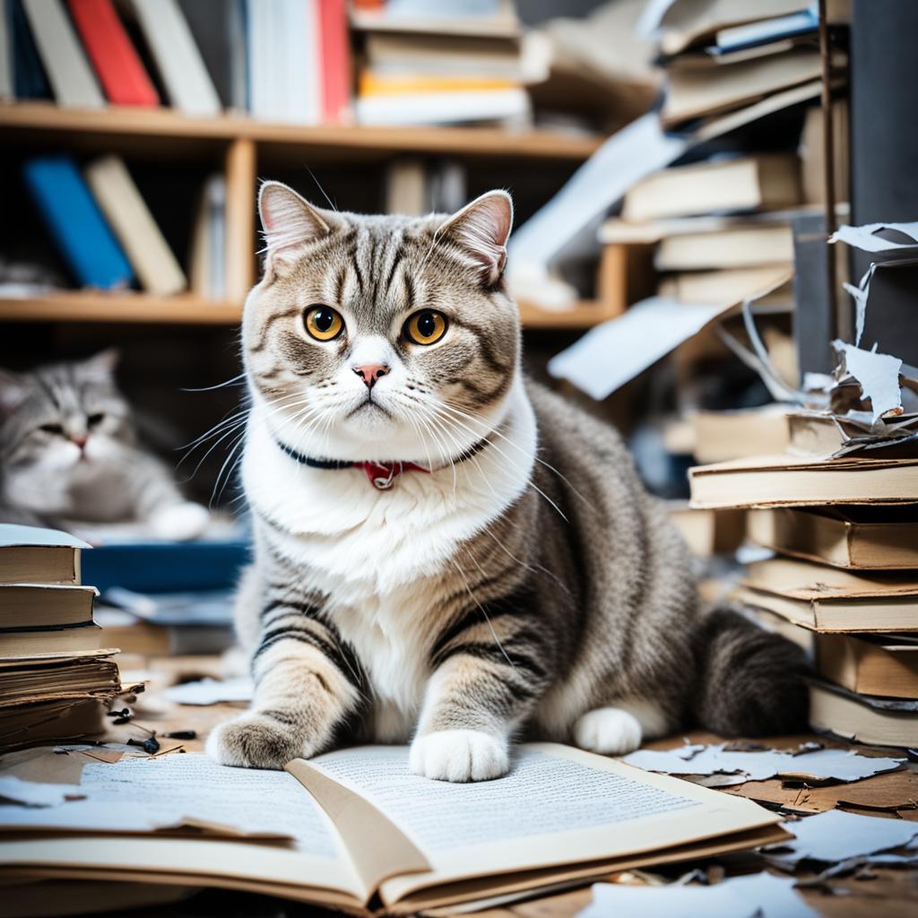 Scottish Fold Cat behavior problems