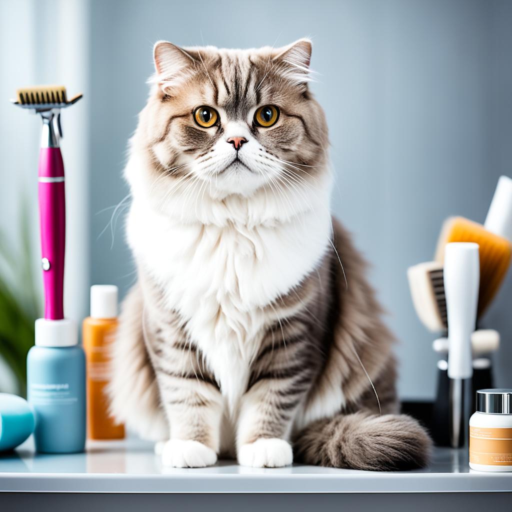 Scottish Fold Cat grooming advice