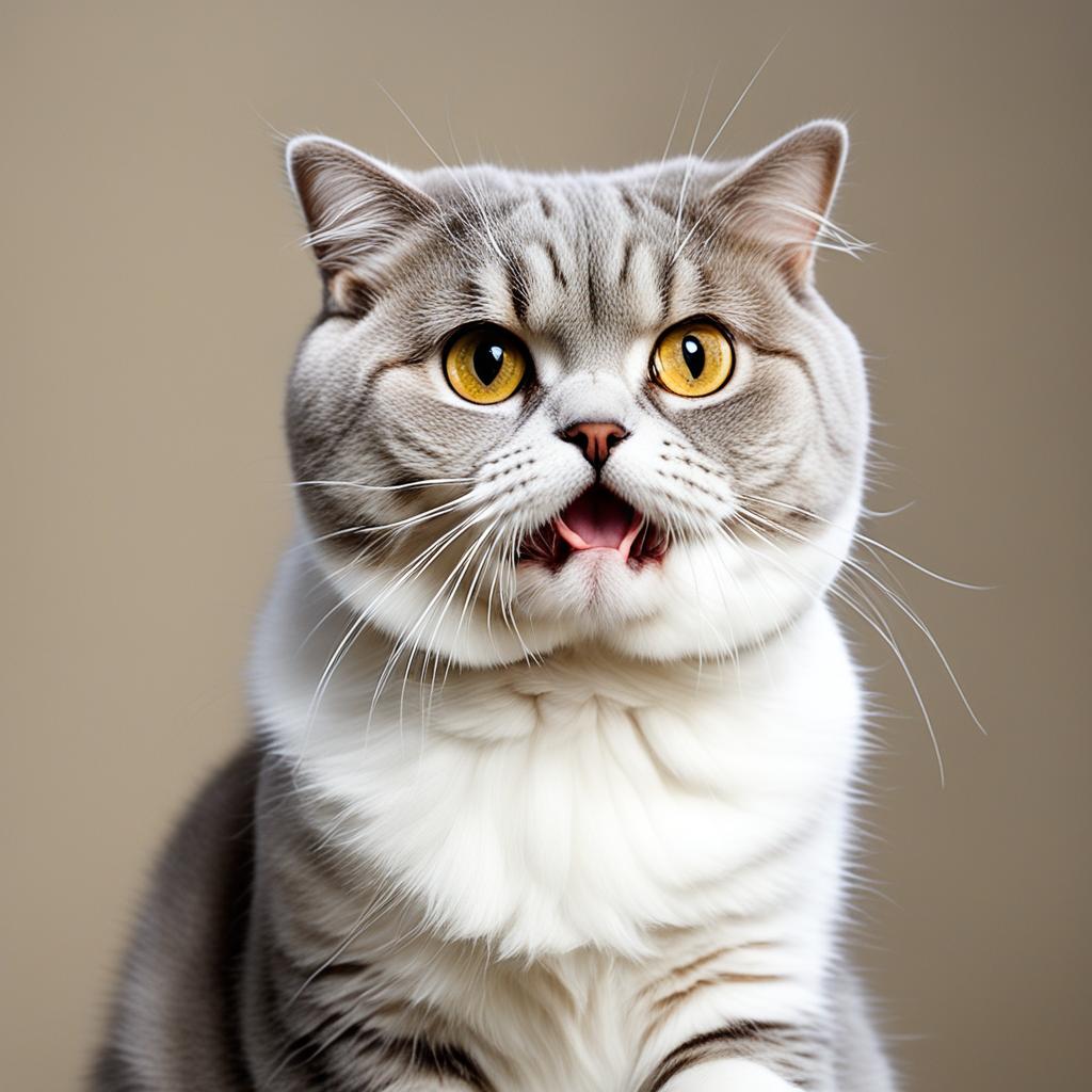 Scottish Fold cat aggression signs