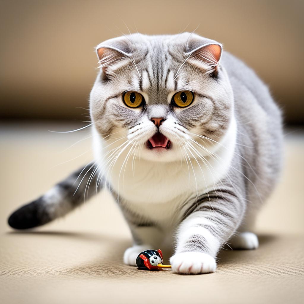 Scottish Fold cat behavior
