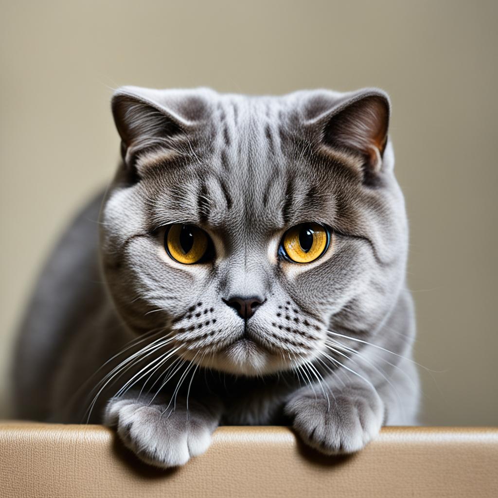 Scottish Fold cat behavior