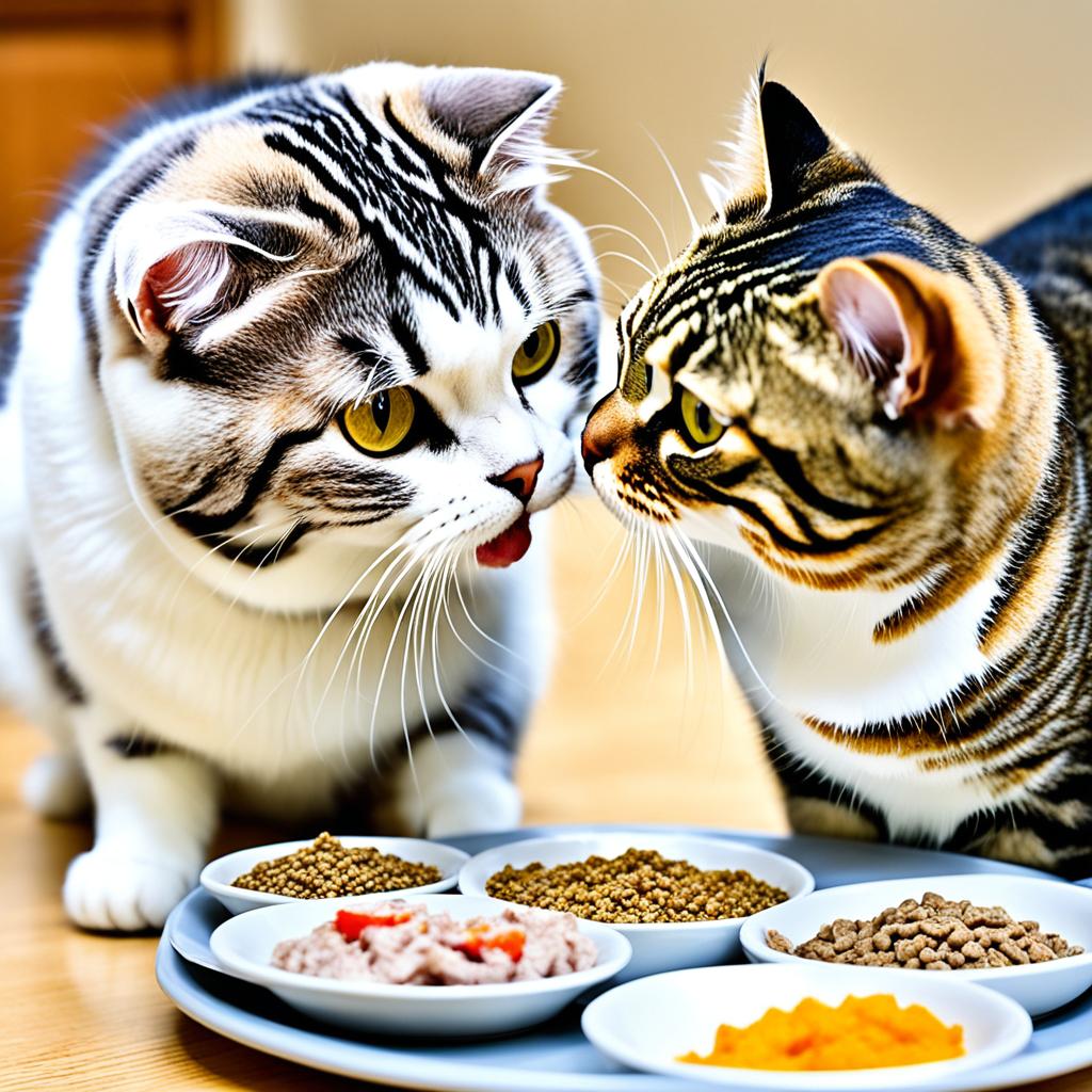 Scottish Fold cat food choices