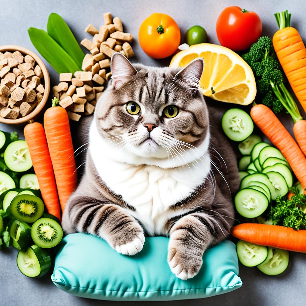 Scottish Fold cat weight loss prevention