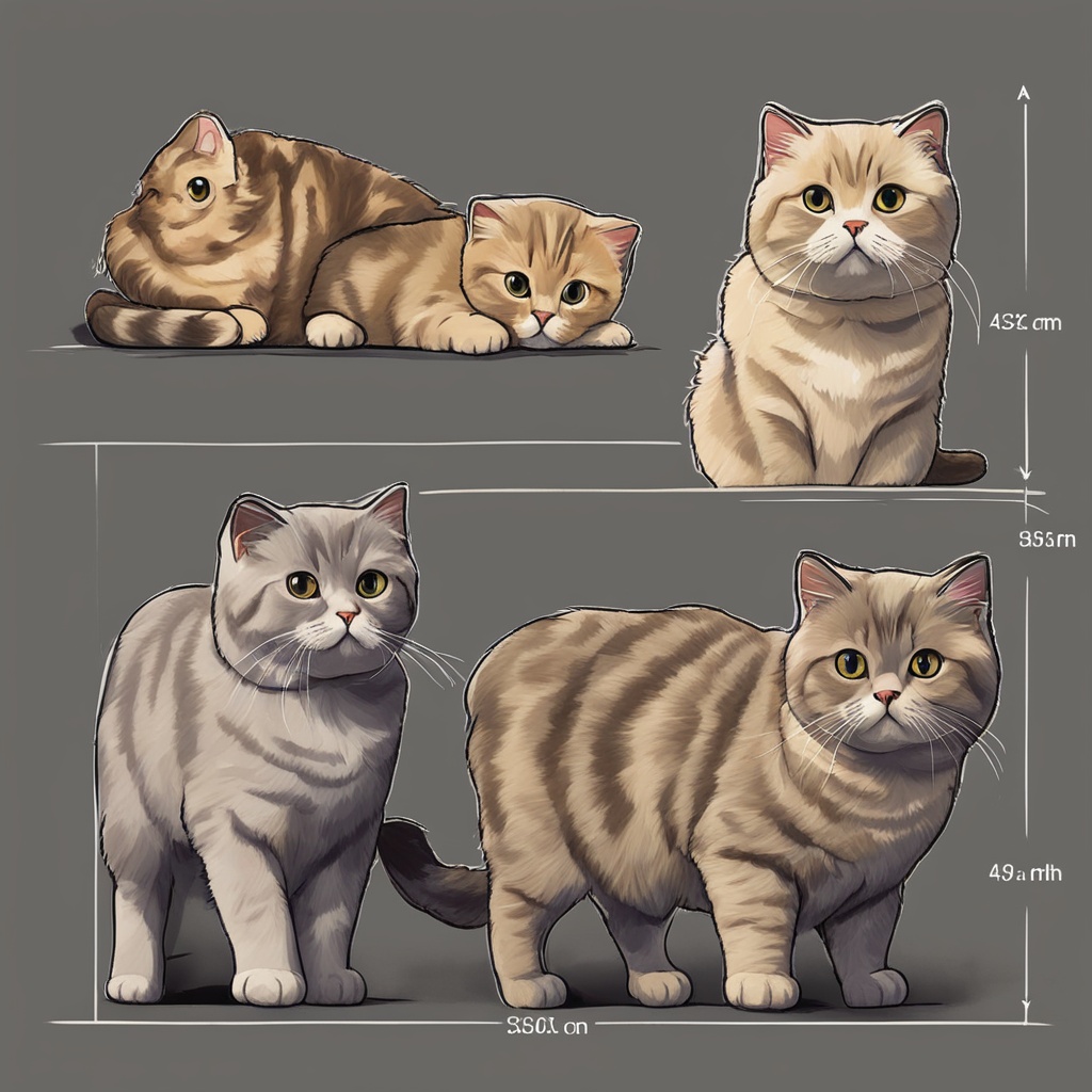 Scottish Fold size chart