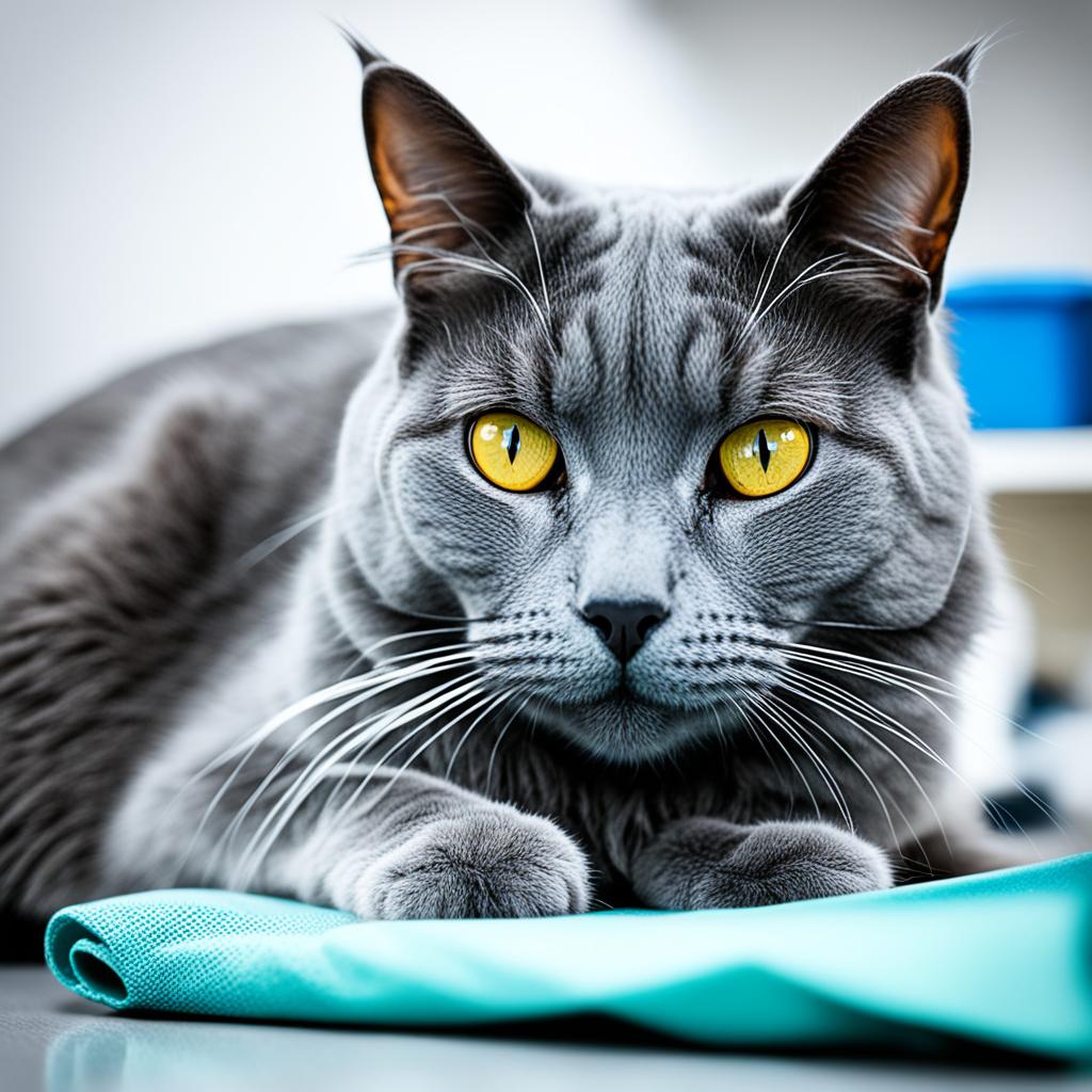 Signs of a Sick Russian Blue Cat