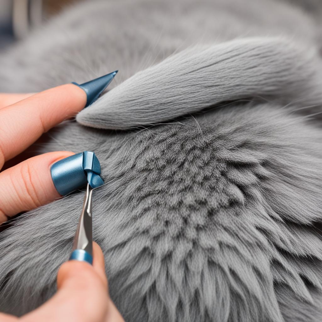Step-by-step nail trimming