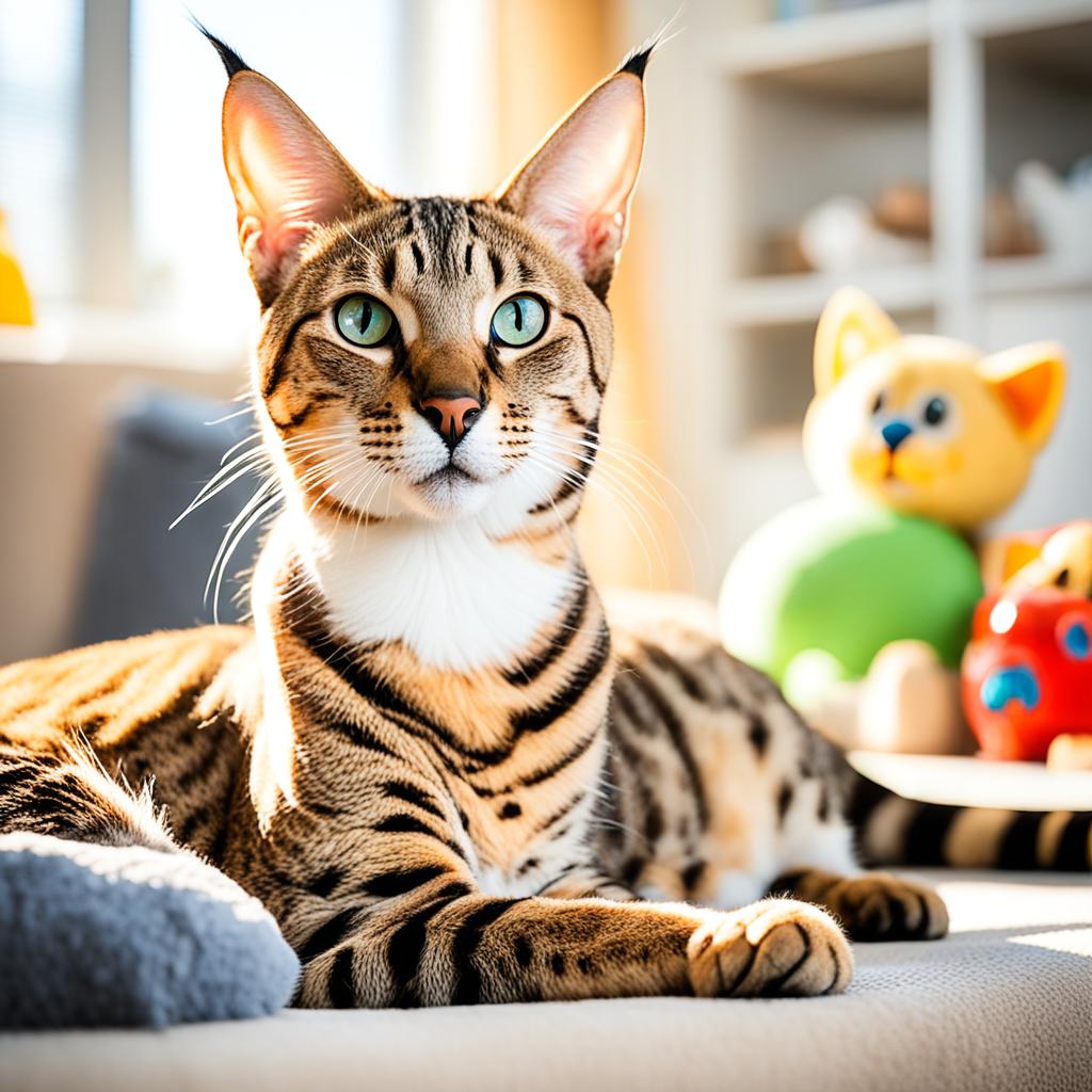 Tips for acclimating a Savannah cat to a new home