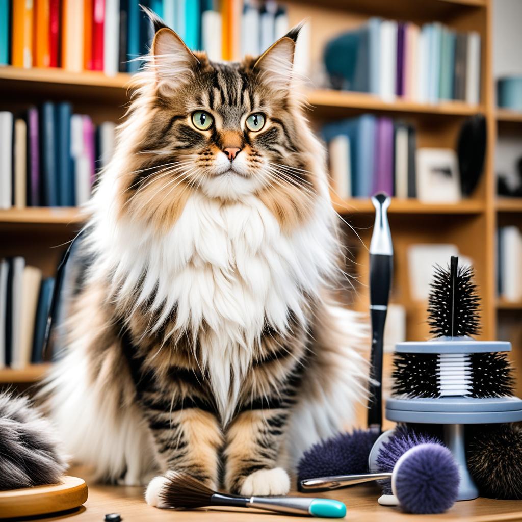 Tips for dealing with Norwegian Forest Cat hairballs