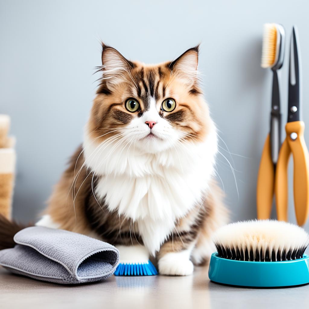 Tips for knot-free Munchkin cat fur
