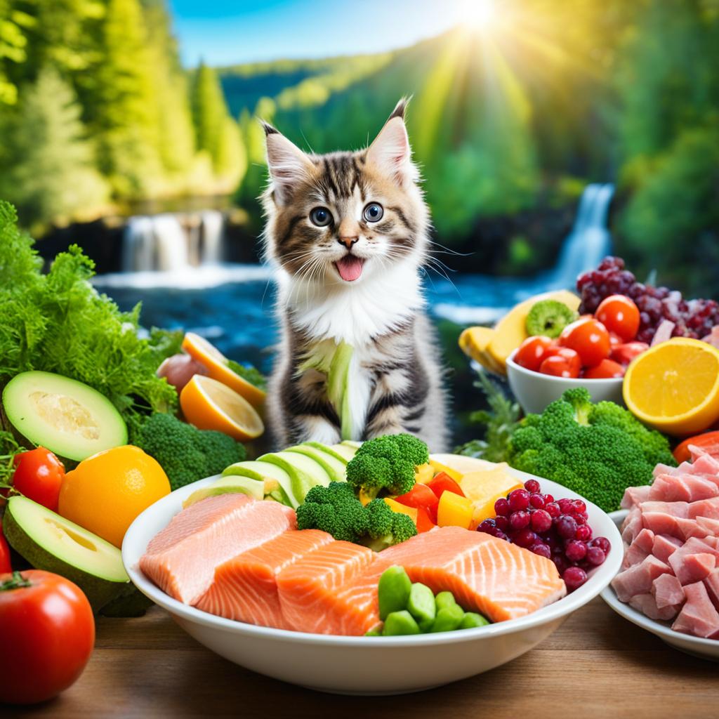 Top foods for Maine Coon kittens